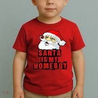 Santa Is My Homeboy Toddler T-Shirt thumb 2