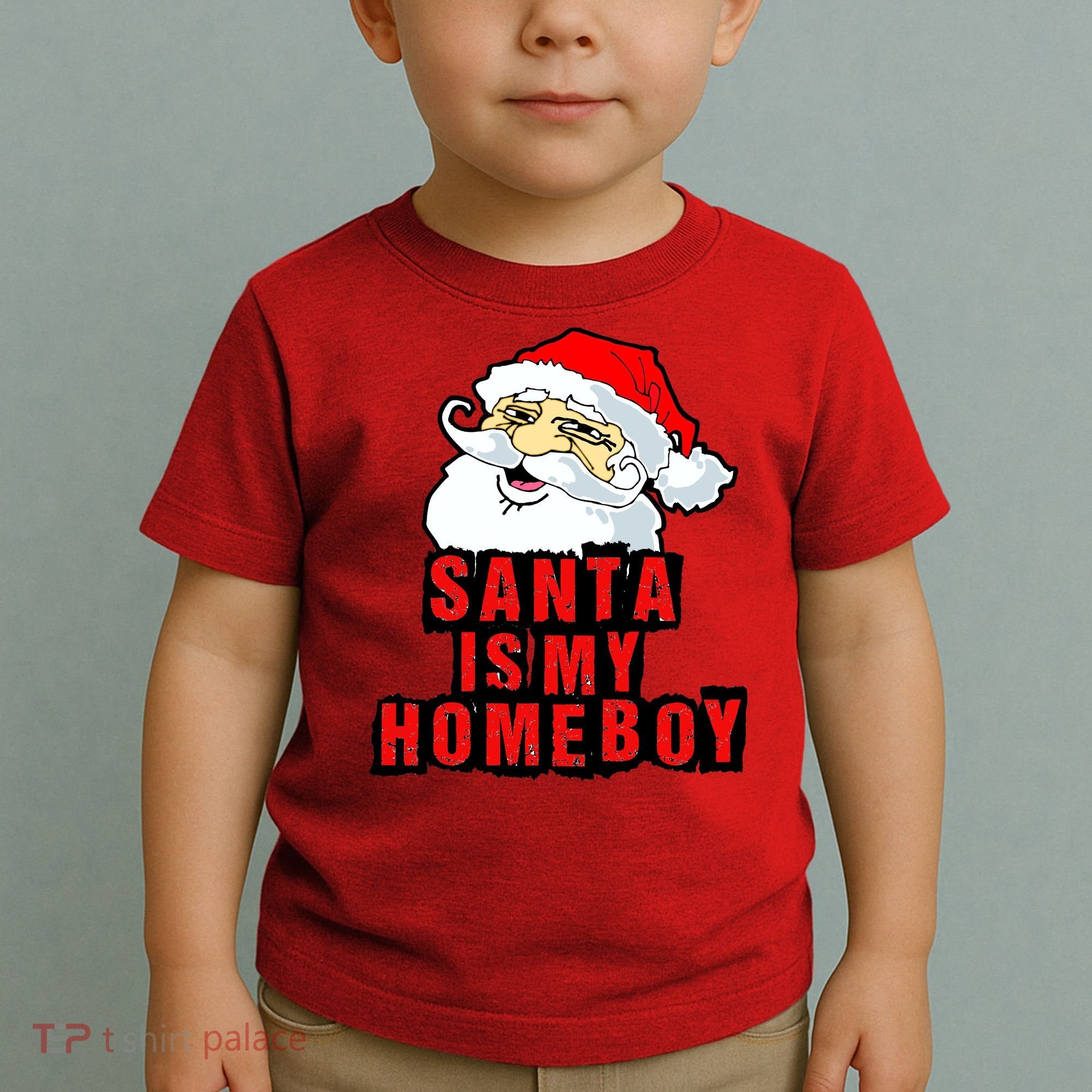Santa Is My Homeboy Toddler T-Shirt
