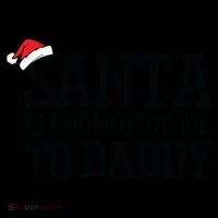 Santa Is Promoting Me To Daddy Coffee Mug thumb 5