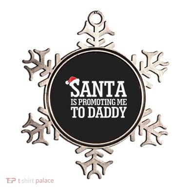Santa Is Promoting Me To Daddy Ornament