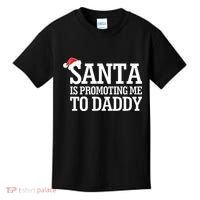 Santa Is Promoting Me To Daddy Kids T-Shirt thumb 0