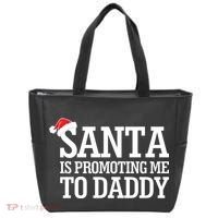 Santa Is Promoting Me To Daddy Tote Bag thumb 0