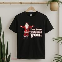 Santa I've Been Watching You T-Shirt thumb 2