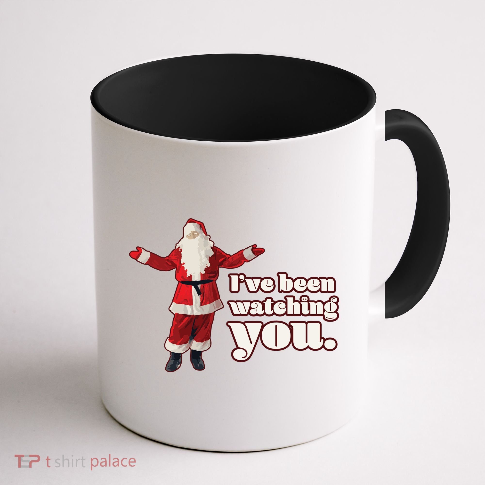 Santa I've Been Watching You Coffee Mug