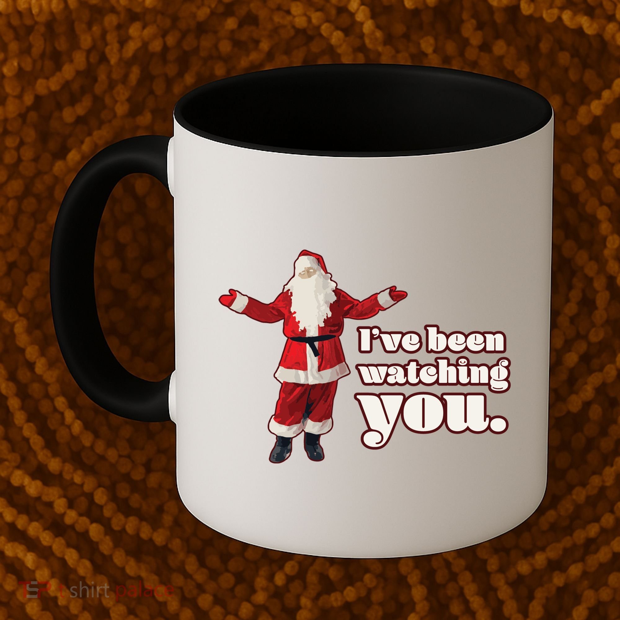 Santa I've Been Watching You Coffee Mug