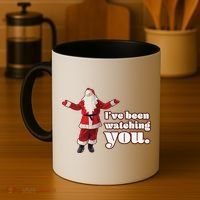 Santa I've Been Watching You Coffee Mug thumb 4