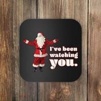 Santa I've Been Watching You Coaster thumb 0