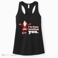 Santa I've Been Watching You Women's Tank Top thumb 0