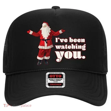 Santa I've Been Watching You Hat