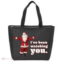 Santa I've Been Watching You Tote Bag thumb 0