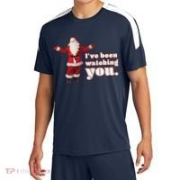 Santa I've Been Watching You Sport-Tek Competitor United Soccer Jersey thumb 0