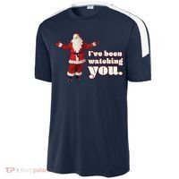 Santa I've Been Watching You Sport-Tek Competitor United Soccer Jersey thumb 2