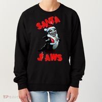 Santa Jaws Christmas Women's Sweatshirt thumb 0