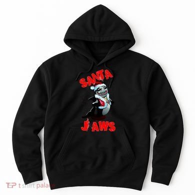 Santa Jaws Christmas Hoodie