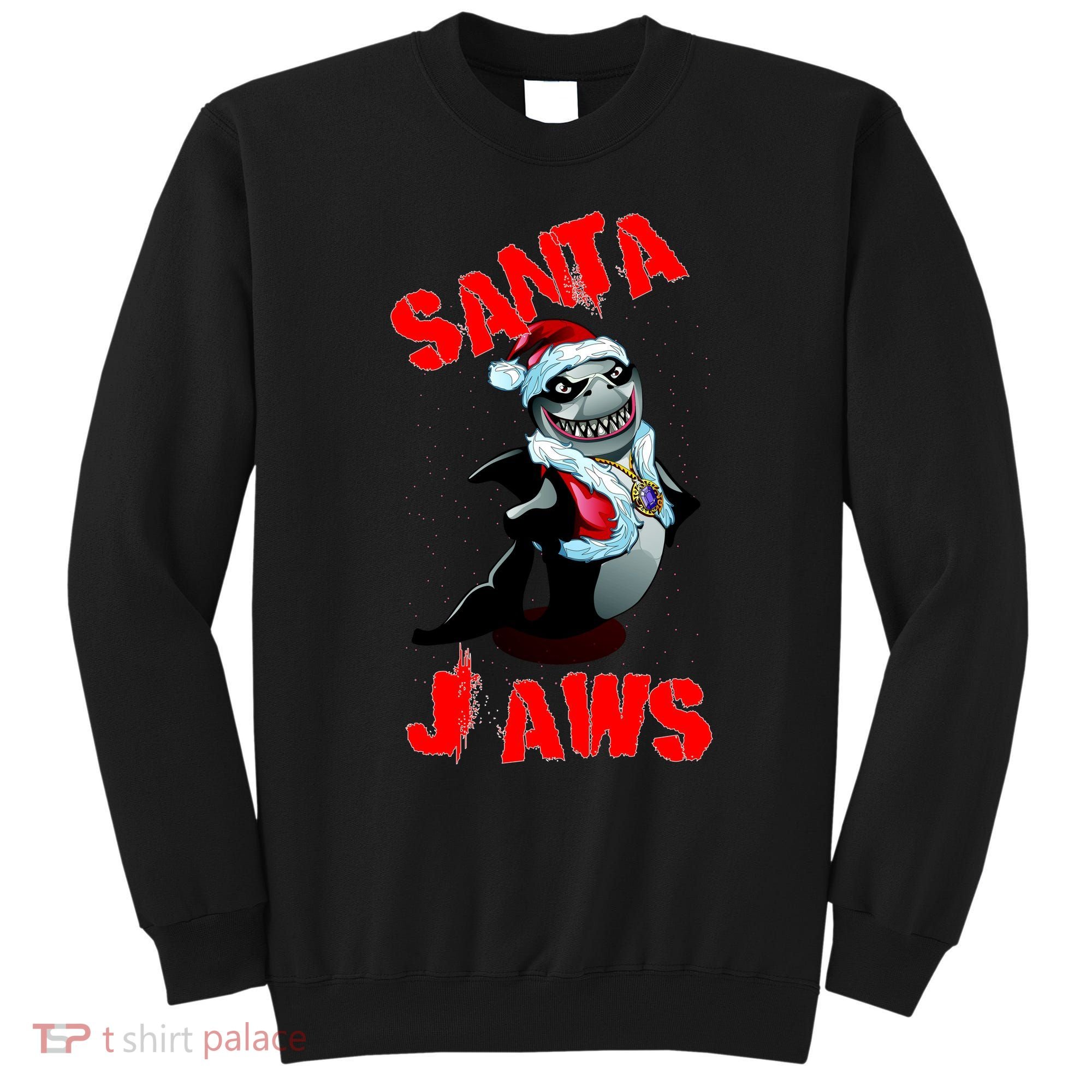 Santa Jaws Christmas Sweatshirt