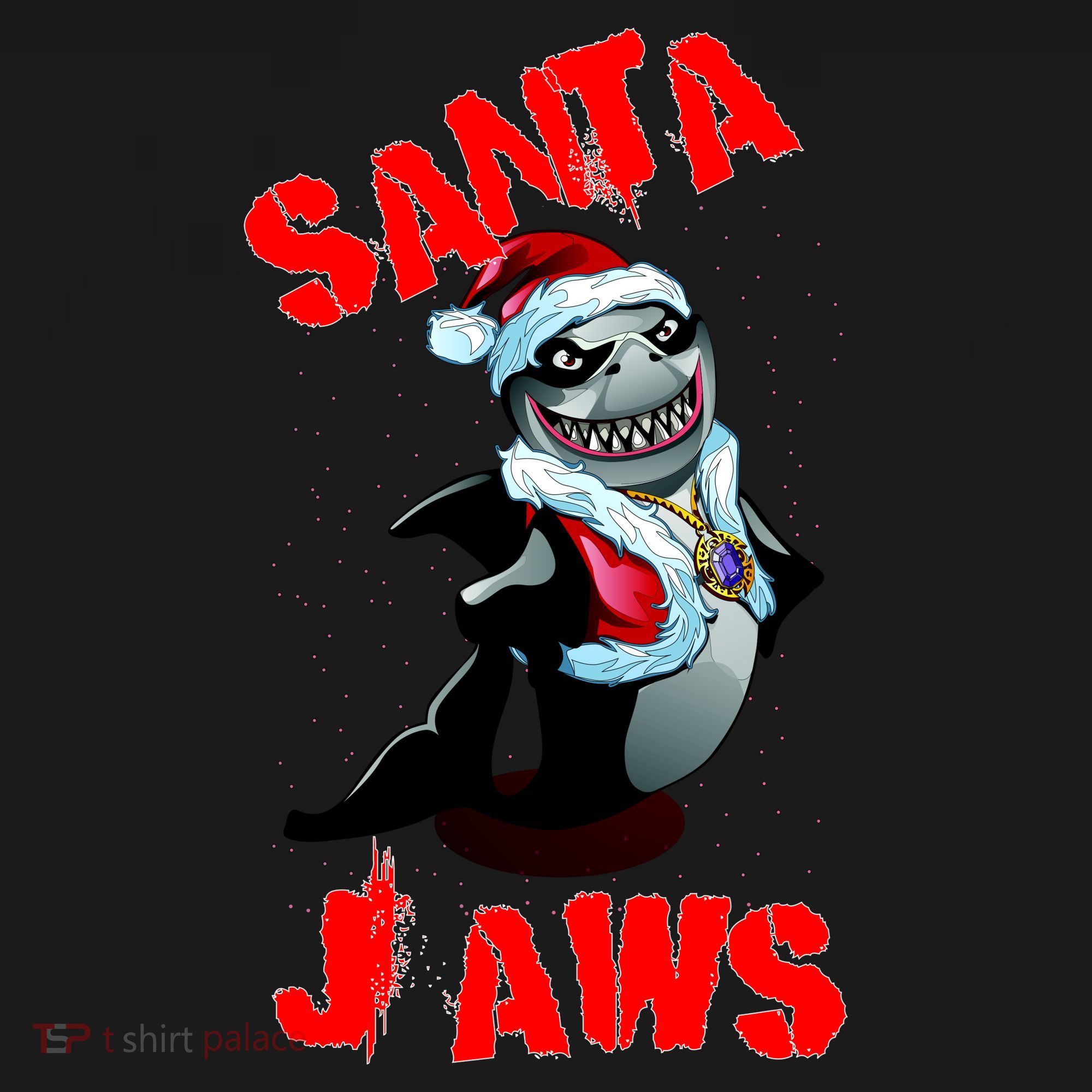 Santa Jaws Christmas Sweatshirt
