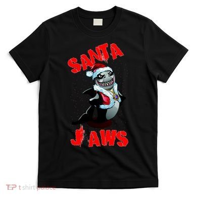 Santa Jaws Christmas T-Shirt