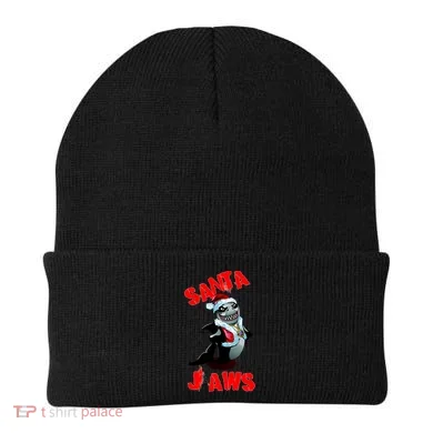 Santa Jaws Christmas Beanie