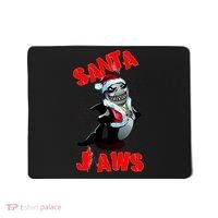 Santa Jaws Christmas Mousepad thumb 0