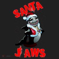 Santa Jaws Christmas Hat thumb 2