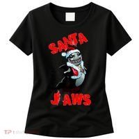 Santa Jaws Christmas Women's T-Shirt thumb 0
