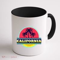 Santa Monica Beach Coffee Mug thumb 1