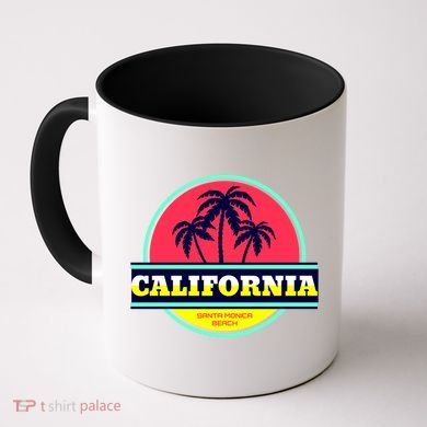 Santa Monica Beach Coffee Mug