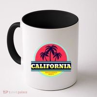 Santa Monica Beach Coffee Mug thumb 0