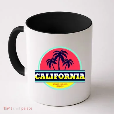 Santa Monica Beach Coffee Mug