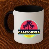 Santa Monica Beach Coffee Mug thumb 2