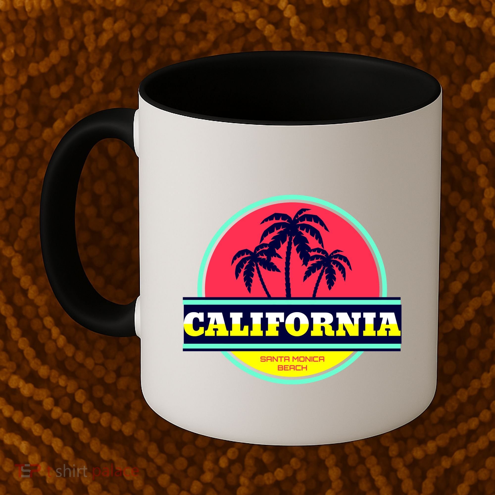Santa Monica Beach Coffee Mug