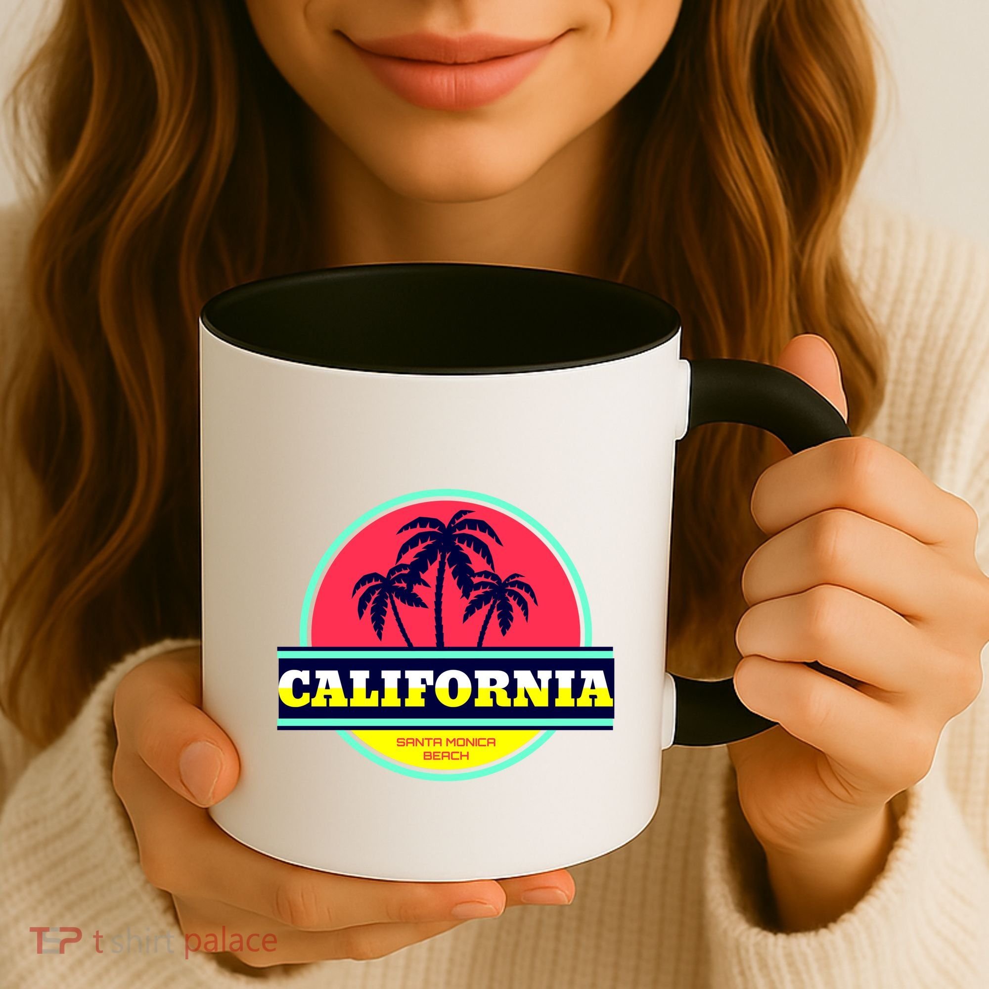 Santa Monica Beach Coffee Mug
