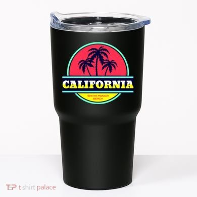 Santa Monica Beach Tumbler