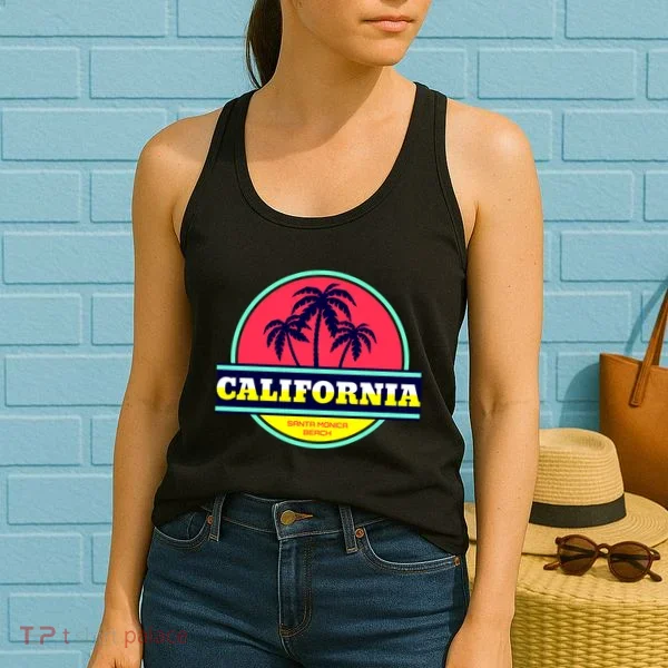 Santa Monica Beach Women's Tank Top