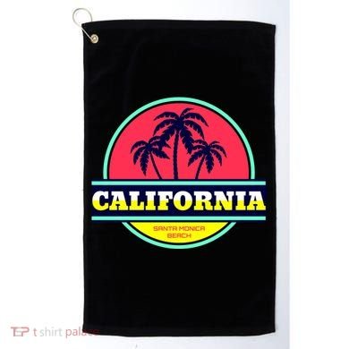 Santa Monica Beach Golf Towel