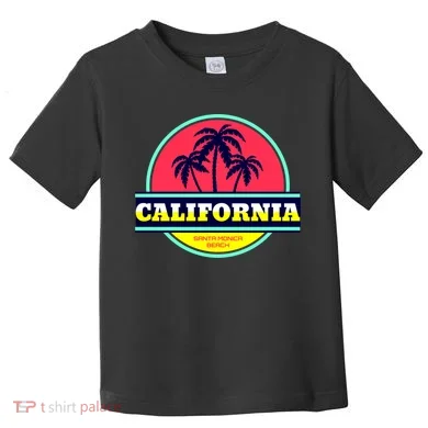 Santa Monica Beach Toddler T-Shirt
