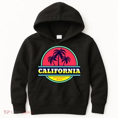 Santa Monica Beach Kids Hoodie