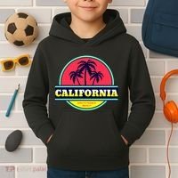 Santa Monica Beach Kids Hoodie thumb 2