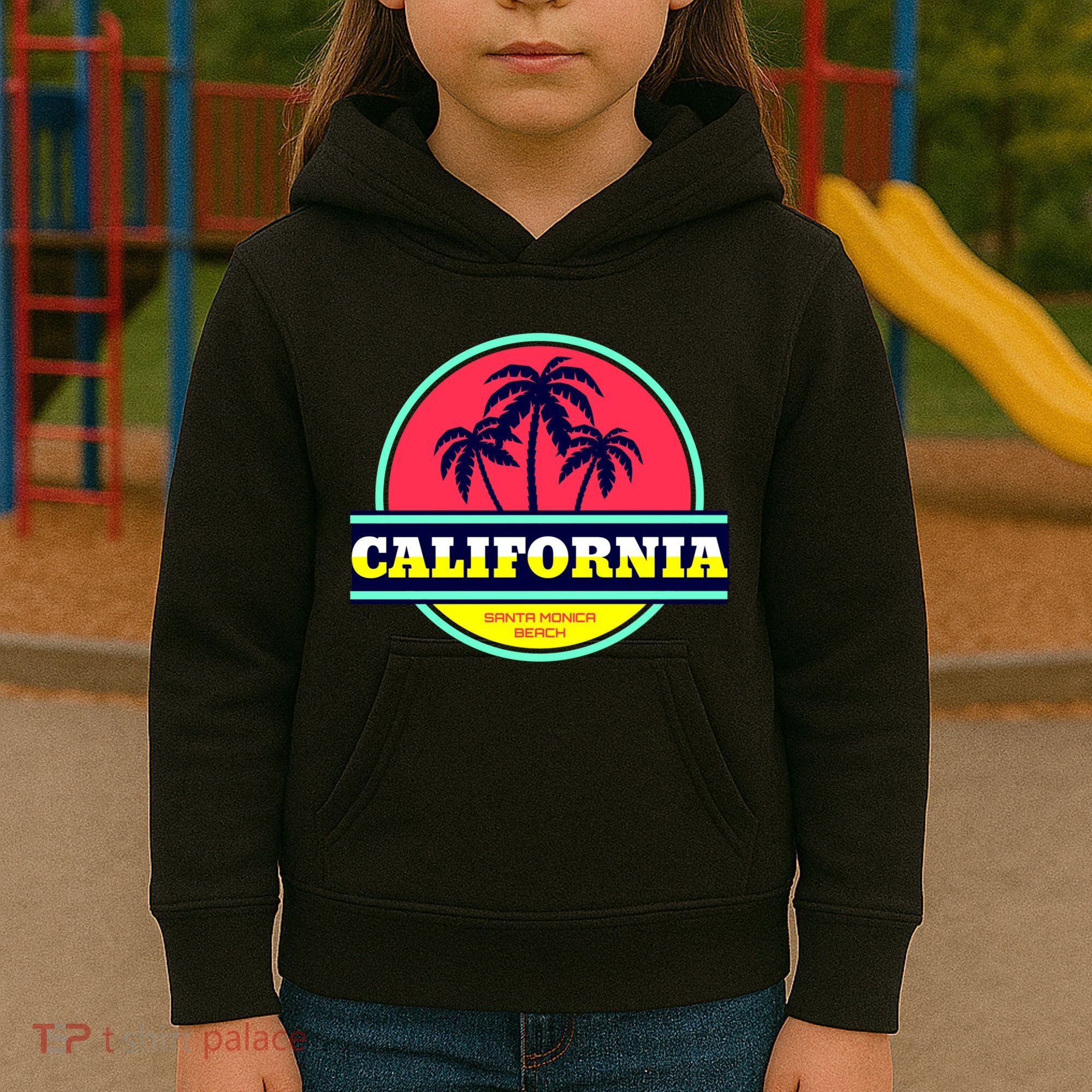 Santa Monica Beach Kids Hoodie