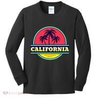 Santa Monica Beach Kids Long Sleeve Shirt thumb 0