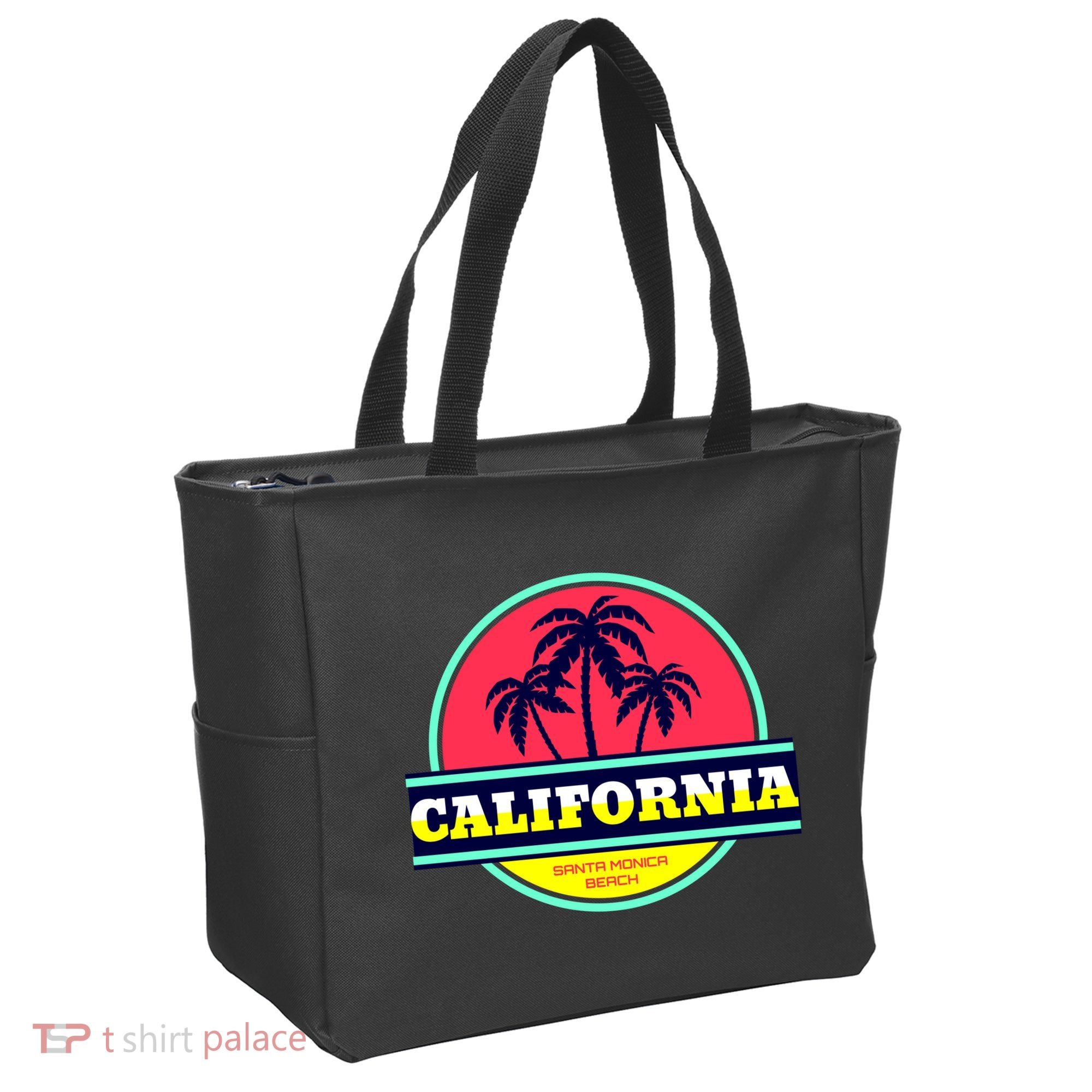 Santa Monica Beach Tote Bag