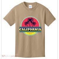 Santa Monica Beach Kids T-Shirt thumb 0