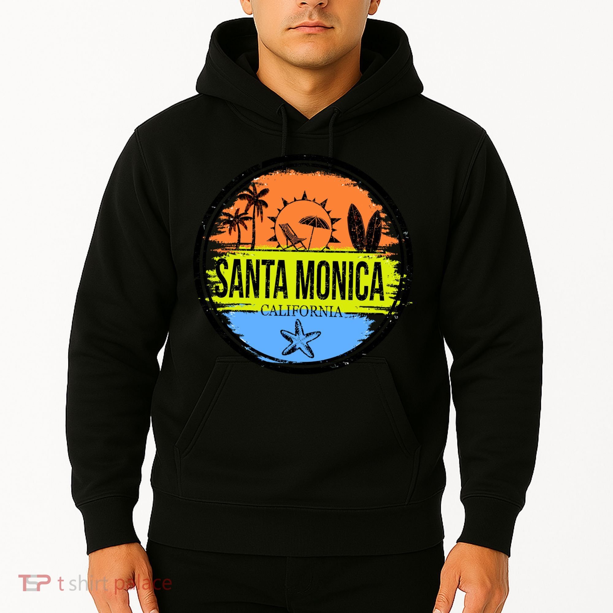 Santa Monica California Hoodie
