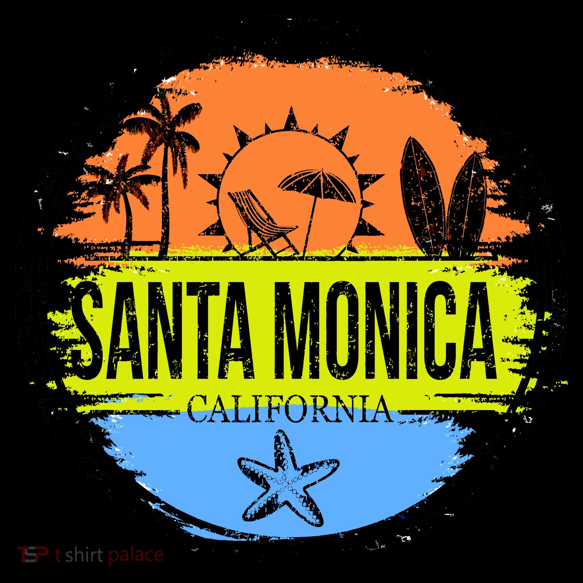 Santa Monica California Backpack