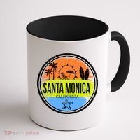 Santa Monica California Coffee Mug thumb 1