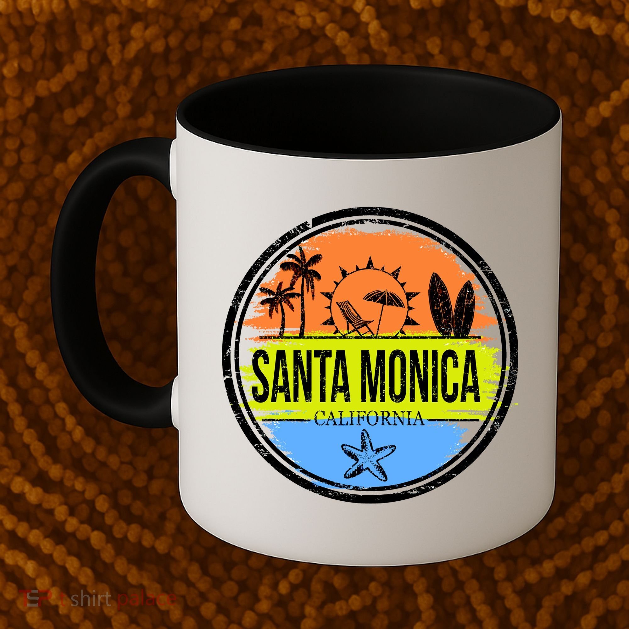 Santa Monica California Coffee Mug