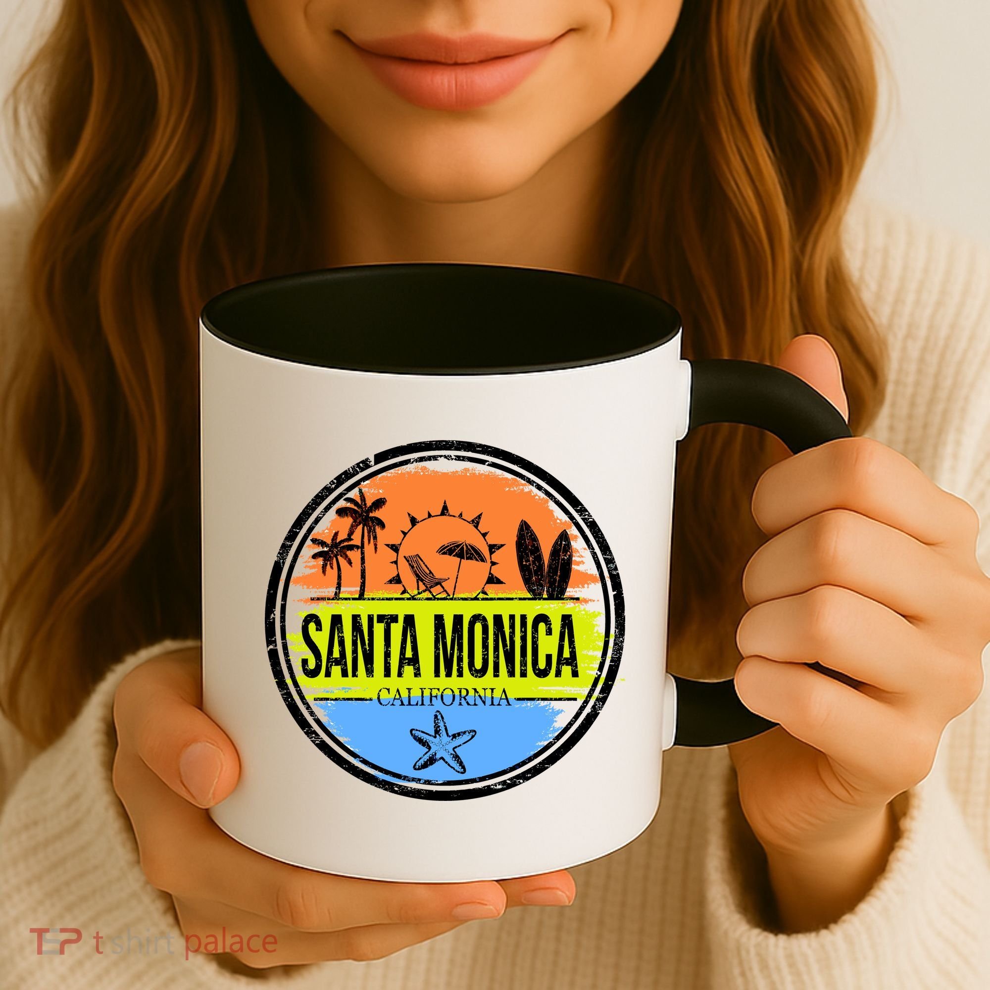 Santa Monica California Coffee Mug