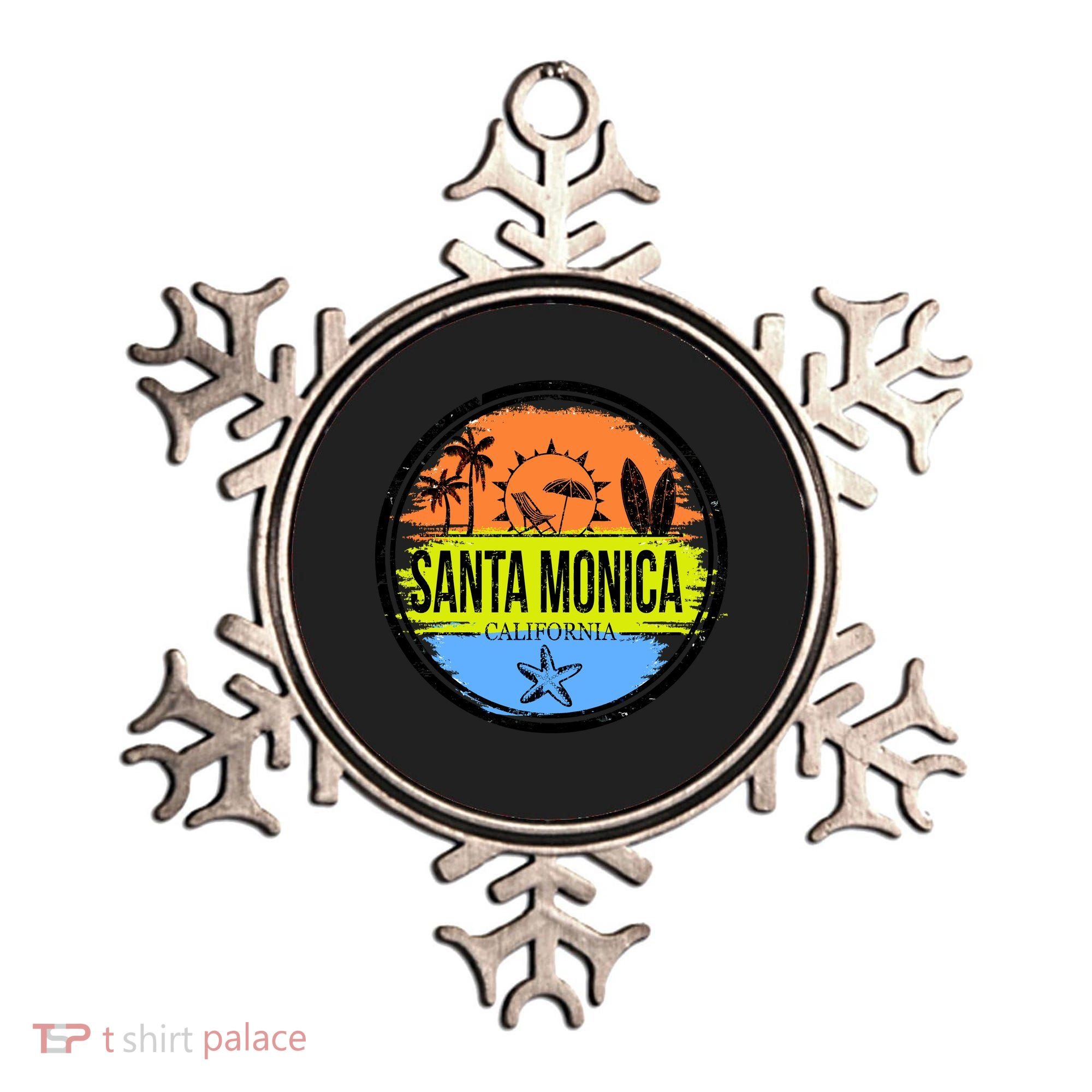 Santa Monica California Ornament