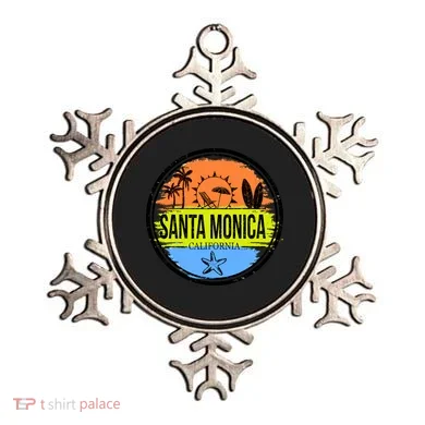 Santa Monica California Ornament