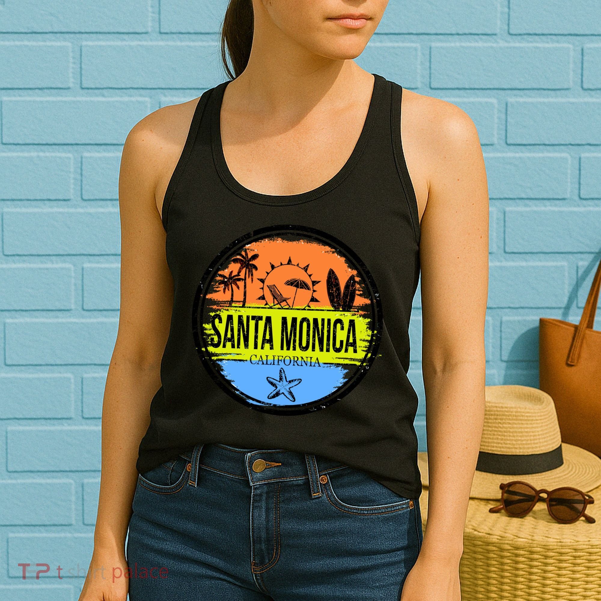 Santa Monica California Women's Tank Top
